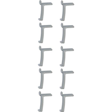 cyclingcolors 10x reggipiano cremagliera doppio ancoraggio perni supporto mensole staffe acciaio tasselli scaffale