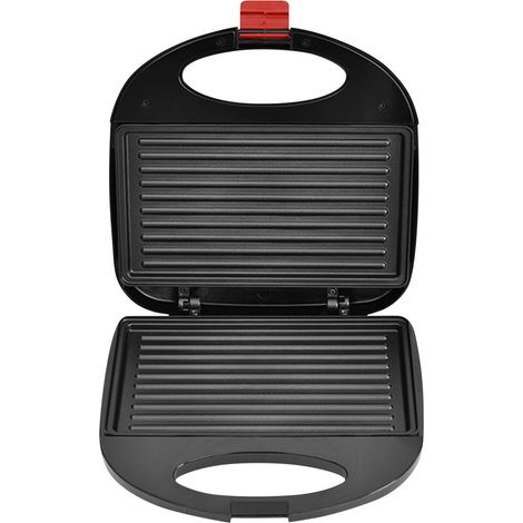 Machine À Pain - Machine À Sandwichs - Chauffage Double Face 750 W - Pour Petit-Déjeuner Rapide - 1 Pièce