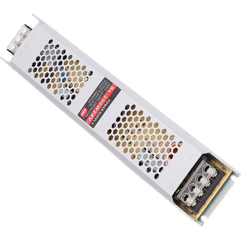 Alimentation à découpage ultra-mince de 200 W, type bande, 24 V, 8,3 A, pour caisson lumineux LED (1/5)