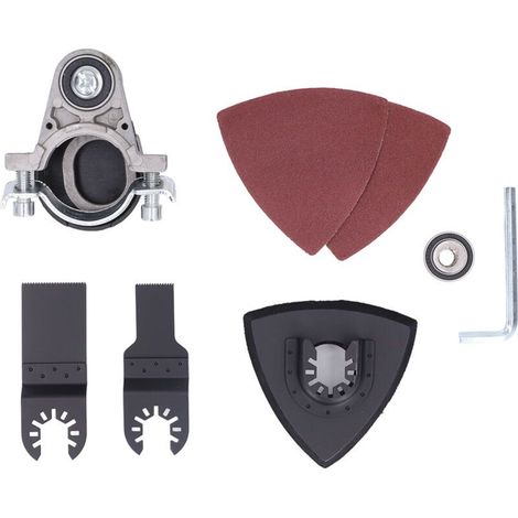 Kit de conversion pour meuleuse d'angle – tête de joint universelle en acier inoxydable, compatible tous modèles, 2 pièces (1/5)