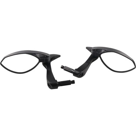 Vue arrière pour scooter E-Bike Electromobile Convexe Rétroviseur Moto Extrémité Guidon 1 Paire Vue Arrière (1/4)