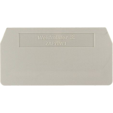 Weidmüller Piastre terminali e divisori ZAP/TW 10/16 1749580000B Beige 1 pz.