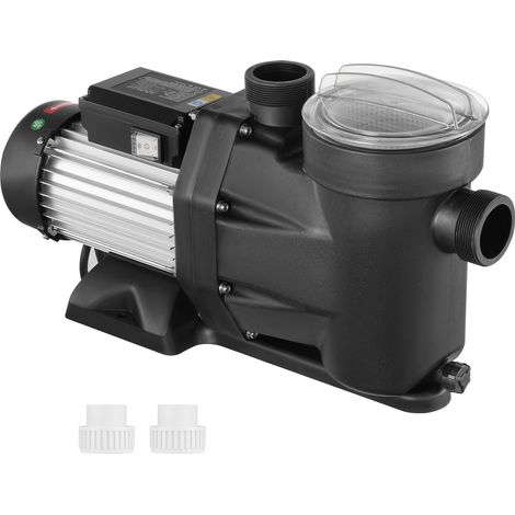 Mophorn Pompa per Piscina Fuori Terra, 220 V a 240 V Pompa a Doppia Velocita 1450/2860 giri/min 1800 W 33000 L/H max. Pompa Potente, Pompa per Piscina a Risparmio Energetico per Piscina Fuori Terra (1/5)