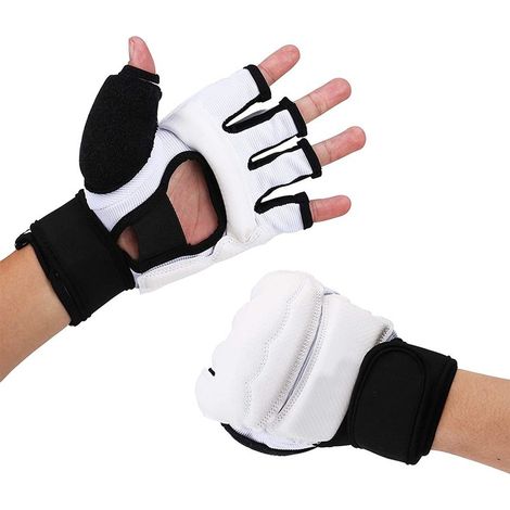 Gants de taekwondo - Gants blancs XL (1/5)