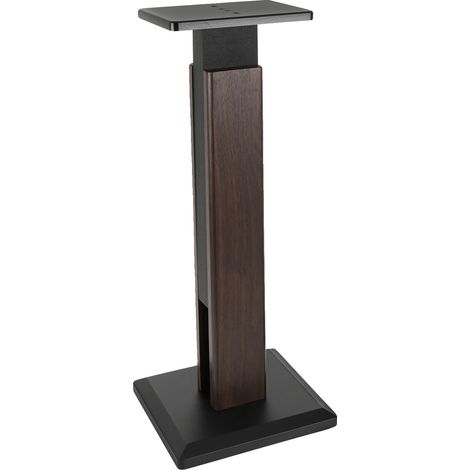 Supporti per altoparlanti, altezza regolabile, staffa robusta, colore nero (1/2)