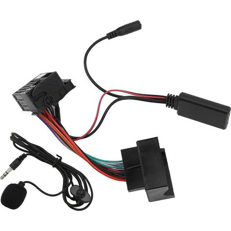 40-poliger Autoradio-Adapter RD4 mit komplettem Kabelbaum, Bluetooth-Mikrofon und AUX-IN-Kabel (Ersatz für Ci)