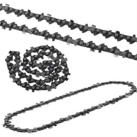 Chaine Tronçonneuse - 6 Pouces - Pour Mini Tronçonneuse Électrique Portable - 5 Pièces Dont 2 De Rechange (1/5)
