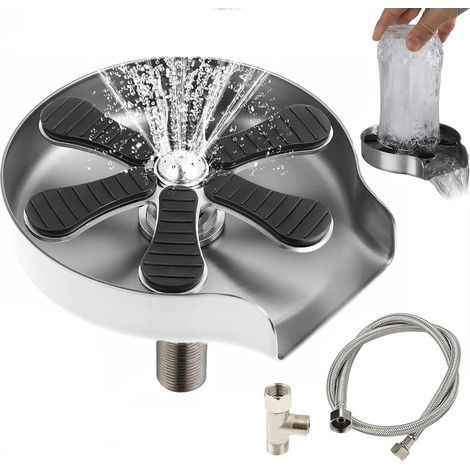 Kitchen sink glass cleaner, bottled water coffee cup cleaner, restaurant bar glass cleaning tools (1/5)
