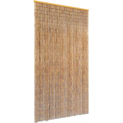 Insektenschutz Türvorhang Bambus 100 x 220 cm vidaXL