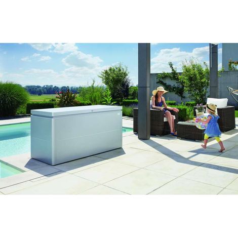 Contenitore LOUNGEBOX 160 Biohort Argento Metal (1/2)