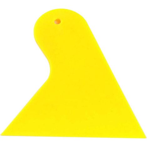 Outil D Application De Film Protecteur - Pour Vitre Automobile Lampe Voiture Écran Téléphone Tablettes - Jaune - 11 x 9,5 x 0,1 cm (1/5)