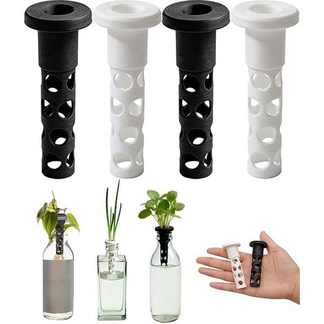 4 Supports de plantes hydroponiques imprimés en 3D PLA Plateau de germination à 16 cellules pour rebord de fenêtre, balcon et jardin intérieur Fixation stable des plantes Accessoire de jardinage l (1/5)