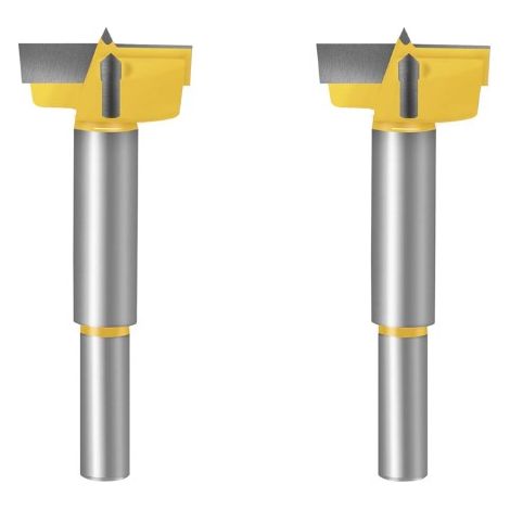 32mm) Fraise pour Bois, Professionnelle Carbure Foret Scie-cloche pour Faire des Trous Propres à Fond Plat Dans le Bois
