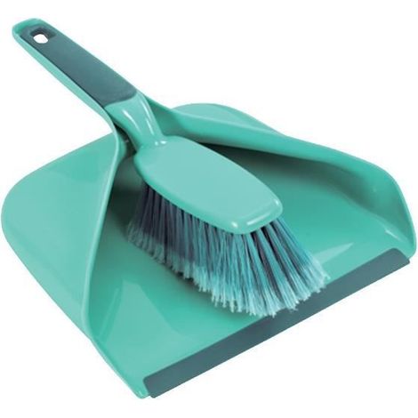 LEIFHEIT 41410 Kit de balayage manuel Classic avec collecteur, balai pratique, pelle-balayette solide avec levre en caoutchouc (1/10)