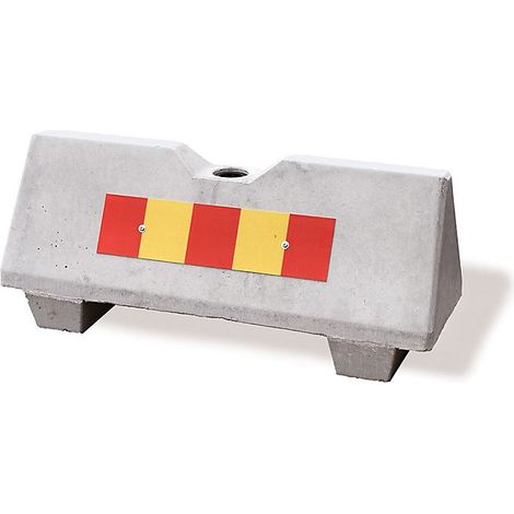 FRANKEL kaiserkraft, Barrière de béton, L x l x h 1090 x 390 x (1/5)