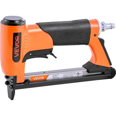 Cucitrice pneumatica VEVOR, calibro 13, corona da 34,8 mm, lunghezze da 16 mm e 19 mm, 70-120 PSI, colpo singolo, filo sottile da 50 mm (1/2)