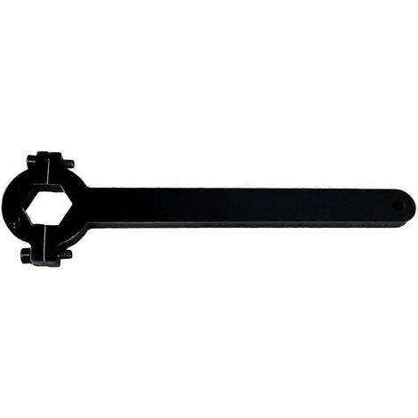 Clé hexagonale réglable robuste de 34 mm pour la réparation des boulons et écrous d'essieu de remorque. (1/5)