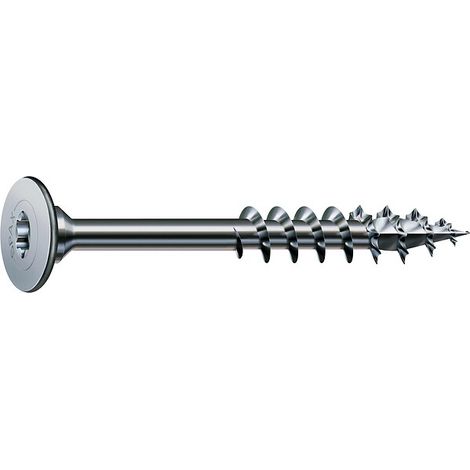 Spax – Boulon pour godets d'élévateur 4 mm – Acier nickelé – Longueur 30 mm – Pointe 4CUT – Lot de 200 pièces – Entraînement T-STAR plus (1/9)