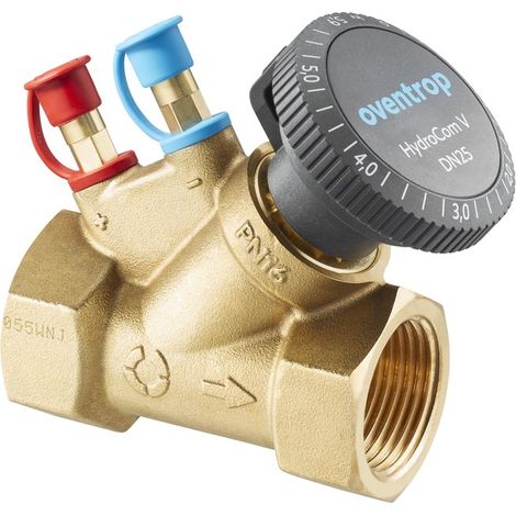 OVENTROP Válvula de equilibrado dinámico HydroCom V PN 16, DN 25, rosca interior, Kvs: 5.9, 1062708