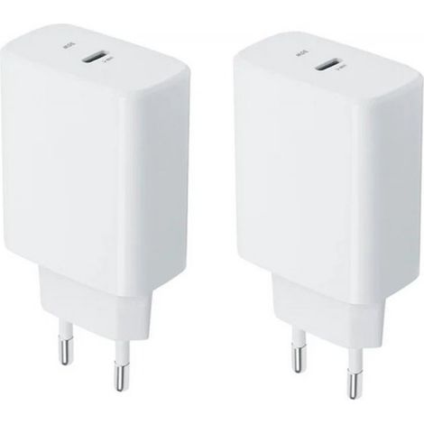 2er-Pack ultraschnelle 30-W-Ladegeräte. Weißes Ladegerät mit USB-C-Anschluss. PD-Schnellladeadapter kompatibel mit iPhone 15, 15 Plus, 15 Pro, 15 Pro Max, 16, 16 Plus, 16 Pro, 17, 17 Air und 17 Pro. (1/4)