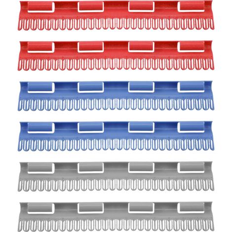 Sollbry 6 Pièces Chaussette Interieur Extérieur Suspendre Etendoir Support Chaussettes-Plastique Sechoir Chaussette pour Chaussettes SousVêtements Serviettes (1/5)