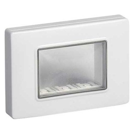 14943 Calotta Ip55 3M +Viti Grigio Ral 7035 Plana