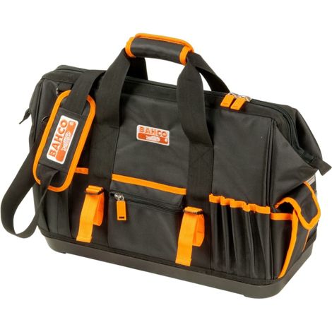 BAHCO - Sac à outils textile 32 L fermé avec base rigide, 300 mm x 235 mm x 500 mm (1/4)