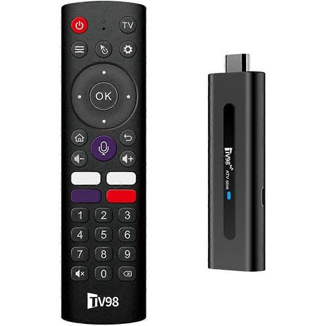 TV98 ATV Stick Mini TV Stick 1+8G unterstützt 4K HD Bluetooth--