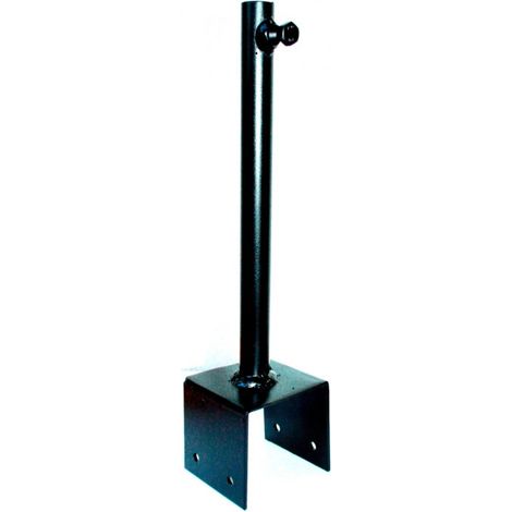 Support de fixation 7x7 cm pour girouette en fer forgé