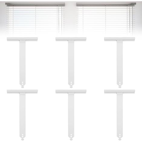 Roulants Ressort pour Stores, 150mm Alliage D'aluminium Acier Inoxydable Attache Tablier Volet Roulant, Ressorts de Suspension pour Volets Blanc pour Profilés de Volets Roulants (1/5)