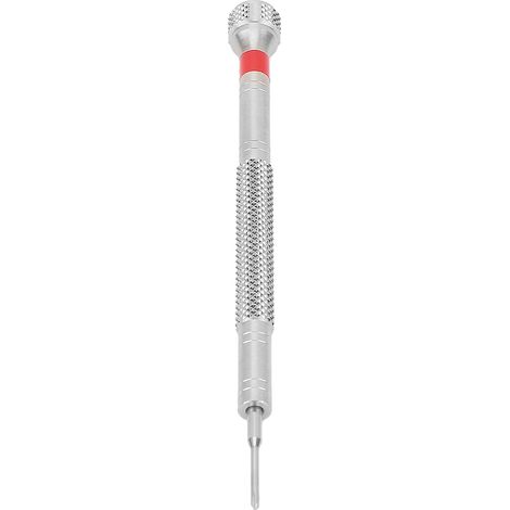Tournevis de montre en acier inoxydable, tournevis cruciforme multifonctionnel pour la réparation de verres de montres, 1,2 mm / 0,047 po (1/5)