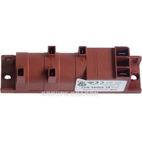 Allumeur 4 points (91200789, C00064948) Four, cuisinière ARISTON HOTPOINT, BRANDT, CANDY, CANNON, DE DIETRICH, FAGOR, GASFIRE, HOOVER, IGNIS, INDESIT, KELVINATOR, ROSIERES, SAMET, SANGIORGIO, SAUTER, (1/2)
