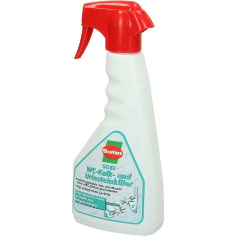 Dissolvant WC pour calcaire et dépôts d'urine SG 82 pulvérisateur 500 ml