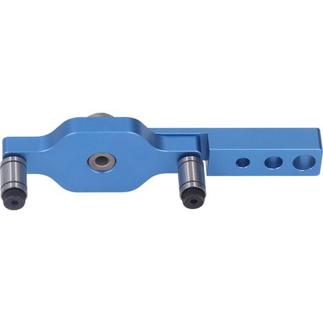 14-teiliges Bohrpositionier-Set aus Aluminiumlegierung mit selbstzentrierender Dübelvorrichtung und HSS-Bohrern für die Holzbearbeitung (1/5)
