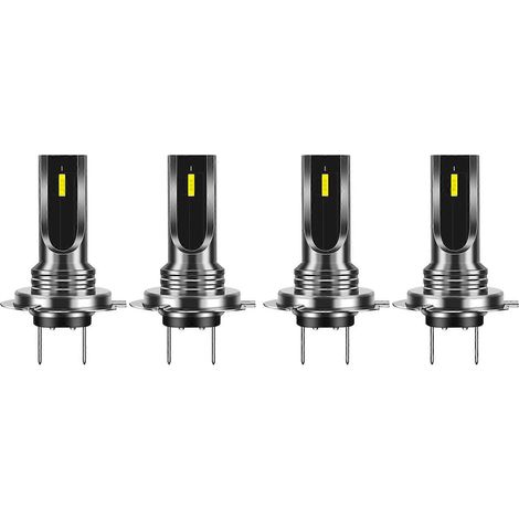 Stück H7 LED-Autolampen, Scheinwerfer, Weiß 6000K 80W CSP-Chip, 6SMD, Motorrad-Nebelscheinwerfer 1860 16000LM, Tagfahrlicht