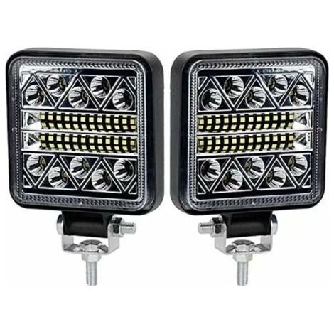 BR-Vie 102W Phare de Travail à LED 10200LM Feux de Recul Led 12v, Phare Led Projecteurs pour voiture, tracteur bateau, 12-24v camion, 2 pcs (1/5)