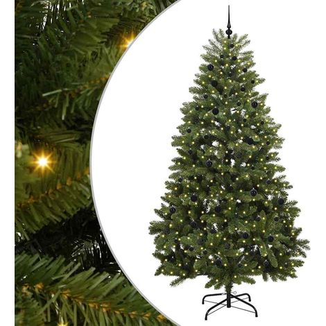 Sapin de Noël,Arbre de Noël artificiel Vert 270 cm PVC et métal CFW34501 (1/5)