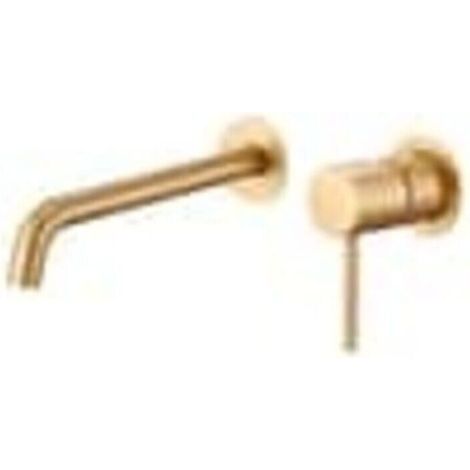 Robinet de lavabo encastrable monocommande Robinet de salle de bain mélangeur d’eau chaude et froide