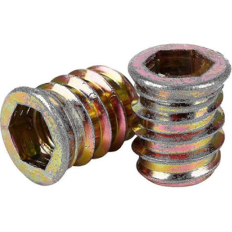 Inserts filetés M10x20 mm pour bois, lot de 20 (1/5)