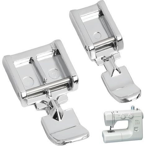 Sewing Machine Presser Foot, Sewing Machine Feet, Compatible with Low Shank Machines, Suitable for Singer, Brother, Babylock, and Euro-Pro (1/5)