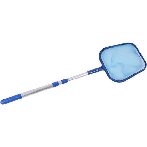 Skimmernetz für Schwimmbecken – 90–141 cm, feinmaschig, abnehmbarer Aluminiumgriff, für Teich, Whirlpool, Aquarium (1/4)