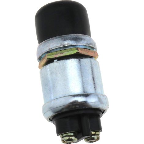 Interrupteur Poussoir Momentané Étanche - 50 A - 12 V CC - SPST - Pour Démarrage Moteur Voiture Bateau Moto - Trou de Montage 16 mm (1/5)