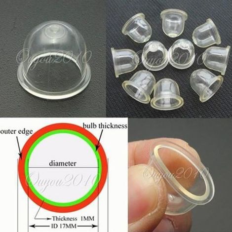Ampoule d'amorçage - Haute Qualité - 10x - 22mm - 16mm - 19mm (1/3)