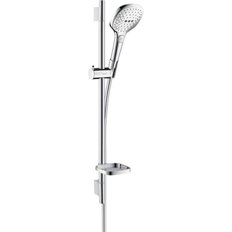 Hansgrohe Raindance Select E - Conjunto de ducha 120, 3 chorros, EcoSmart 9 l/min, cromo 26622000 (1/3)
