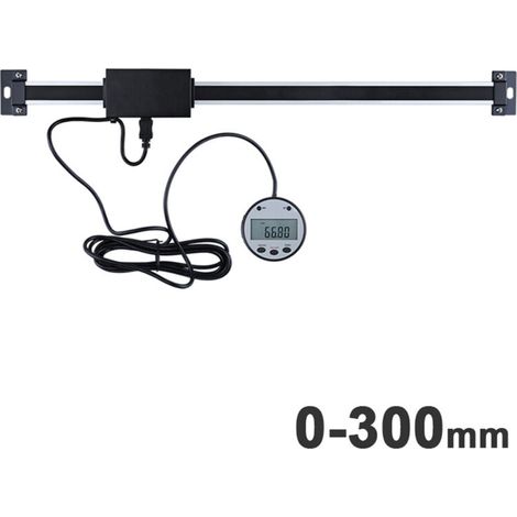 Règle à affichage linéaire numérique, taille verticale en option, 0,01 mm, affichage externe magnétique à distance, outil de mesure pour machines-outils, tour à fraiser 5403-300 (0-300 mm) (1/5)