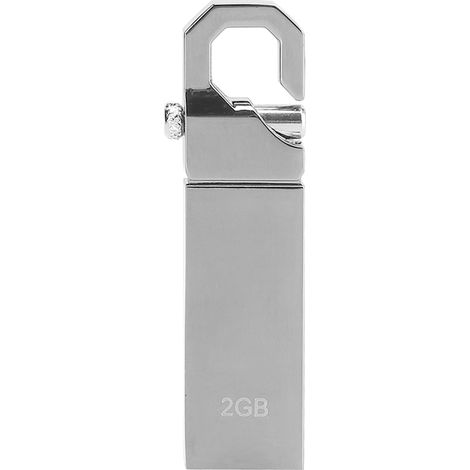 Clé USB 2G en Alliage de Zinc Portable pour Vista, OS X, Linux - Stockage Mémoire Compact (1/5)