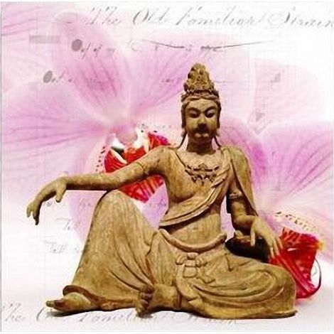 Cadre en toile bouddha