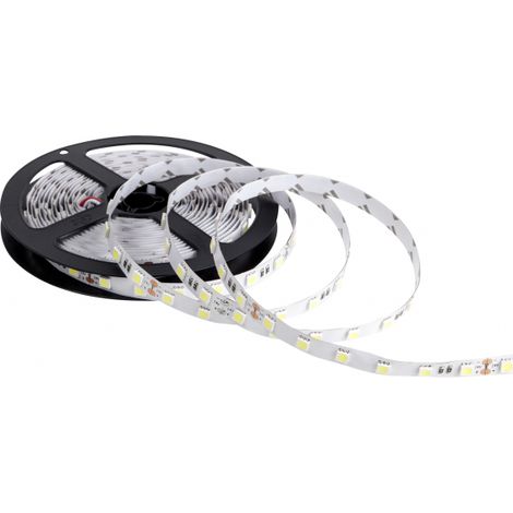Rollo De Cinta Led 5m 72w 6500k 300 Led 24v Ip20 0.2x1x500 Discovery No Estanco