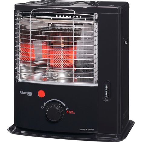 Zibro – Poêle à pétrole à mèche 2,2 kW – Autonomie 17,5h – Surface 14-32 m2 – Allumage automatique – Système de contrôle CO2 (1/4)
