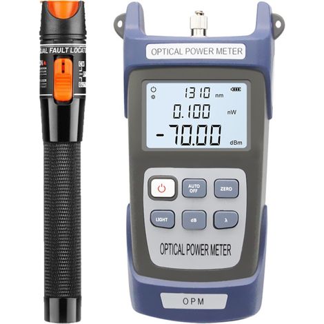 Irovami Kit testeur réseau haute précision – Wattmètre, localisateur – Idéal pour fibre optique, diagnostic (1/5)
